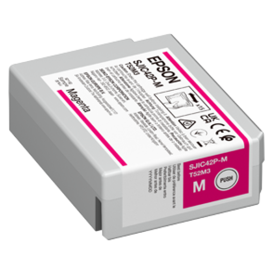 Epson SJIC42P-M Kırmızı Orjinal Kartuş - C4000e Epson SJIC42P-M Kırmızı Orjinal Kartuş - C4000e