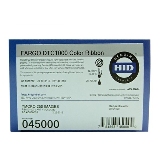 Fargo DTC-1000 Renkli Ribbon / Şerit T7259 Fargo DTC-1000 Renkli Ribbon / Şerit T7259