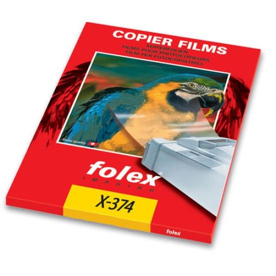 Folex A4 Standart Tek Renkli Fotokopi Asetat Filmi X-374 T16426 Folex A4 Standart Tek Renkli Fotokopi Asetat Filmi X-374 T16426