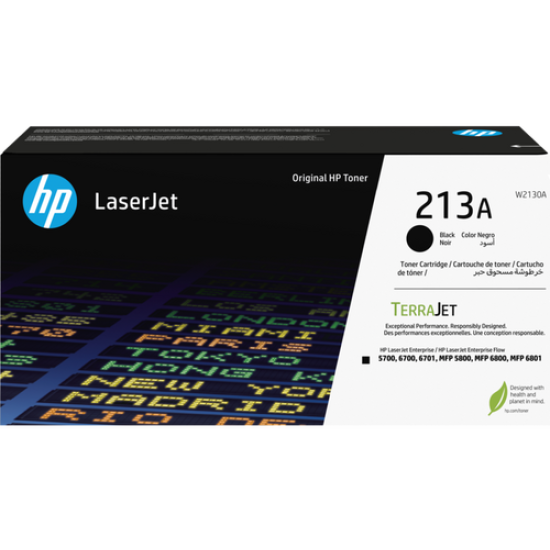 HP 213A W2130A Siyah Orjinal Toner - Enterprise 5700dn HP 213A W2130A Siyah Orjinal Toner - Enterprise 5700dn