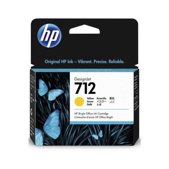 HP 3ED69A 712 Sarı Orjinal Kartuş - DesignJet T650 T15056 HP 3ED69A 712 Sarı Orjinal Kartuş - DesignJet T650 T15056