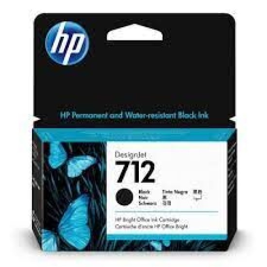HP 3ED70A 712 Siyah Orjinal Kartuş - DesignJet T650 T15052 HP 3ED70A 712 Siyah Orjinal Kartuş - DesignJet T650 T15052