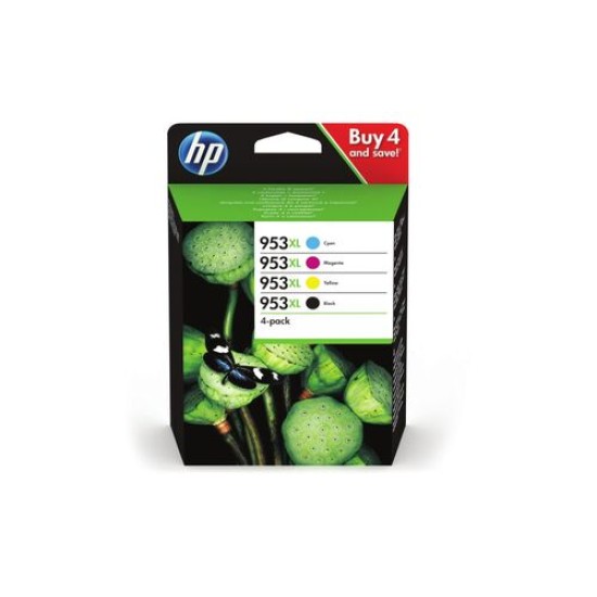 HP 3HZ52AE 953XL 4lü Paket Orjinal Kartuş Yüksek Kapasite - OfficeJet Pro 7720 T12946 HP 3HZ52AE 953XL 4lü Paket Orjinal Kartuş Yüksek Kapasite - OfficeJet Pro 7720 T12946