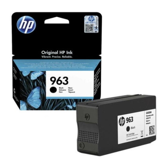 HP 3JA26AE 963 Siyah Orjinal Kartuş - OfficeJet Pro 9010 T11259 HP 3JA26AE 963 Siyah Orjinal Kartuş - OfficeJet Pro 9010 T11259