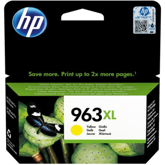 HP 3JA29AE 963XL Sarı Orjinal Kartuş Yüksek Kapasite - OfficeJet Pro 9010 T11262 HP 3JA29AE 963XL Sarı Orjinal Kartuş Yüksek Kapasite - OfficeJet Pro 9010 T11262