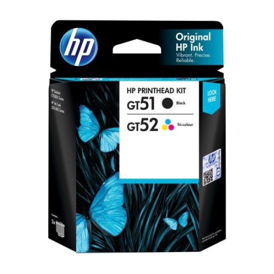 HP 3JB06AA GT51/GT52 Siyah+Renkli Baskı Kafası M0H50A+M0H51A T10432 HP 3JB06AA GT51/GT52 Siyah+Renkli Baskı Kafası M0H50A+M0H51A T10432