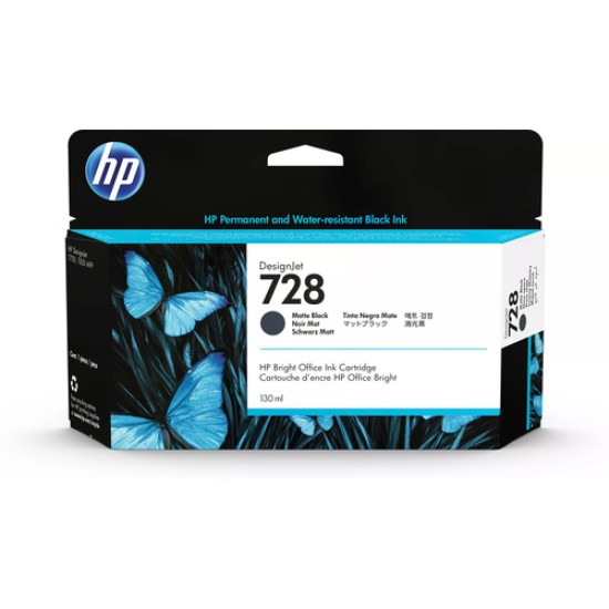 HP 3WX25A 728 Mat Siyah Orjinal Kartuş - T730 / T830 T16979 HP 3WX25A 728 Mat Siyah Orjinal Kartuş - T730 / T830 T16979