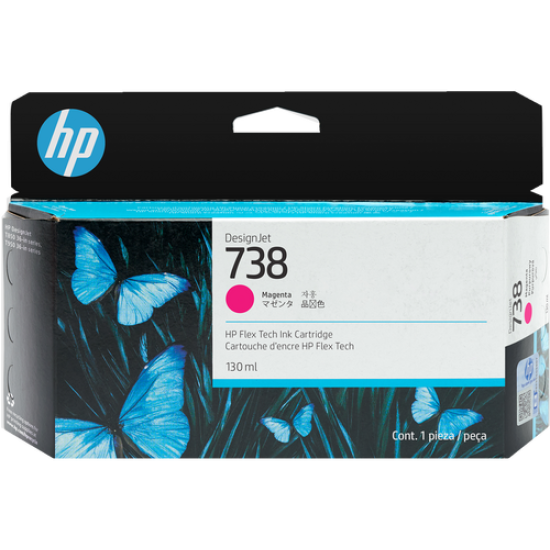 HP 498N6A 738 Kırmızı Orjinal Kartuş - DesignJet T850 / T950 HP 498N6A 738 Kırmızı Orjinal Kartuş - DesignJet T850 / T950