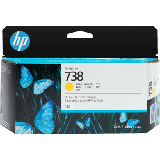 HP 498N7A 738 Sarı Orjinal Kartuş - DesignJet T850 / T950 HP 498N7A 738 Sarı Orjinal Kartuş - DesignJet T850 / T950