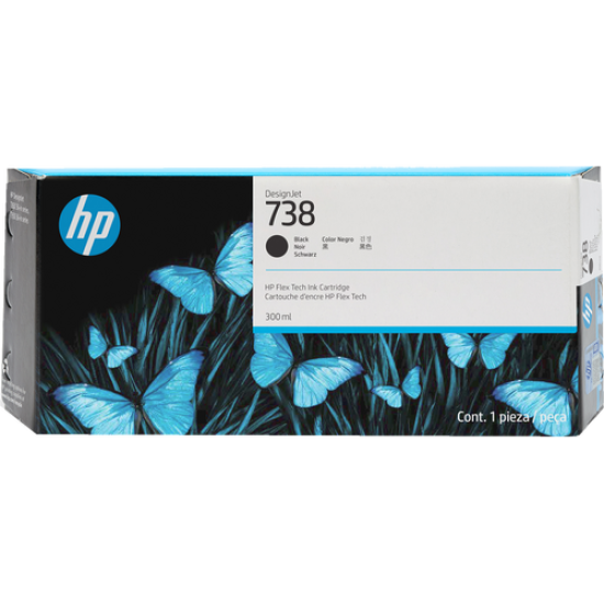 HP 498N8A 738 Siyah Orjinal Kartuş - DesignJet T850 / T950 HP 498N8A 738 Siyah Orjinal Kartuş - DesignJet T850 / T950