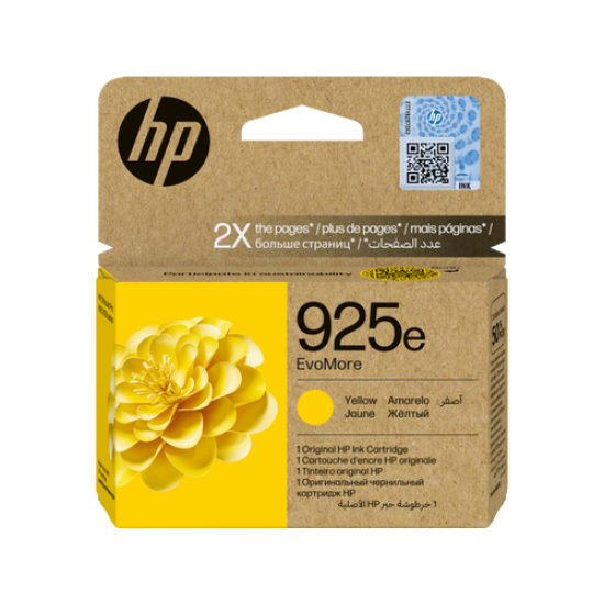 HP 4K0W2PE 925E Sarı Orjinal Kartuş - Pro 8123 HP 4K0W2PE 925E Sarı Orjinal Kartuş - Pro 8123
