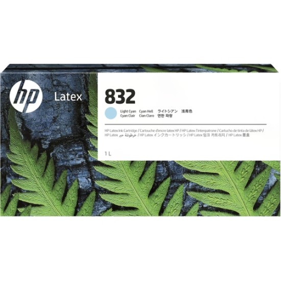 HP 4UV79A 832 Açık Mavi Orjinal Lateks Kartuşu - Lateks 700W HP 4UV79A 832 Açık Mavi Orjinal Lateks Kartuşu - Lateks 700W