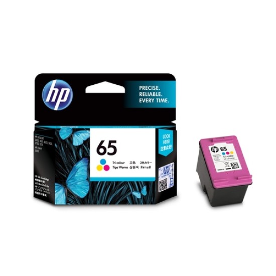 HP 65 N9K01AA Renkli Orjinal Kartuş - DeskJet 2620 / 2623 HP 65 N9K01AA Renkli Orjinal Kartuş - DeskJet 2620 / 2623