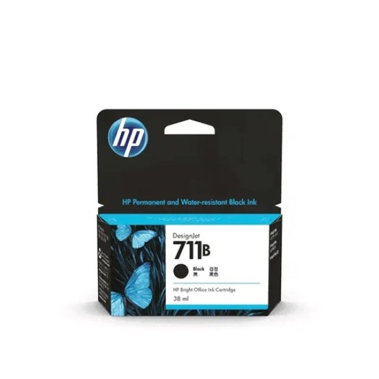 HP 711B 3WX01A Siyah Orjinal Kartuş - DesignJet T120 HP 711B 3WX01A Siyah Orjinal Kartuş - DesignJet T120