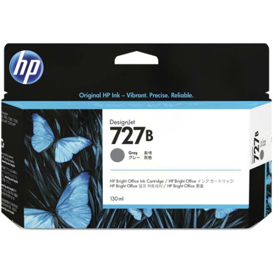 HP 727B 3WX15A Gri Orjinal Kartuş - DesignJet T1500 HP 727B 3WX15A Gri Orjinal Kartuş - DesignJet T1500