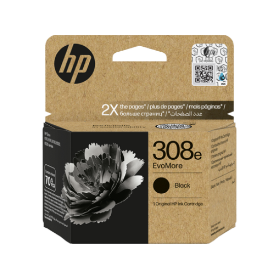 HP 7FP22UE 308e EvoMore Siyah Orjinal Kartuş HP 7FP22UE 308e EvoMore Siyah Orjinal Kartuş