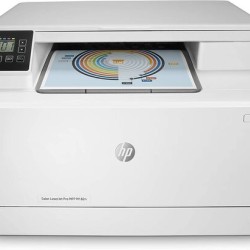 HP 7KW54A MFP M182N Color LaserJet Pro + Tarayıcı + Fotokopi + Network + Renkli Yazıcı T15159
