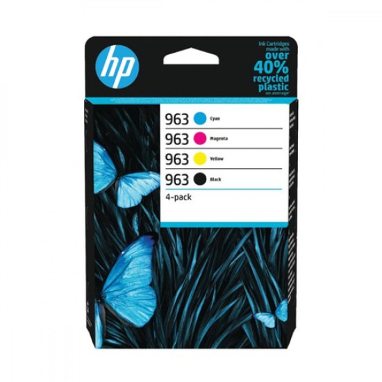 HP 963 6ZC70AE CMYK 4lü Orjinal Set Kartuş - OfficeJet Pro 9010 / 9012 HP 963 6ZC70AE CMYK 4lü Orjinal Set Kartuş - OfficeJet Pro 9010 / 9012