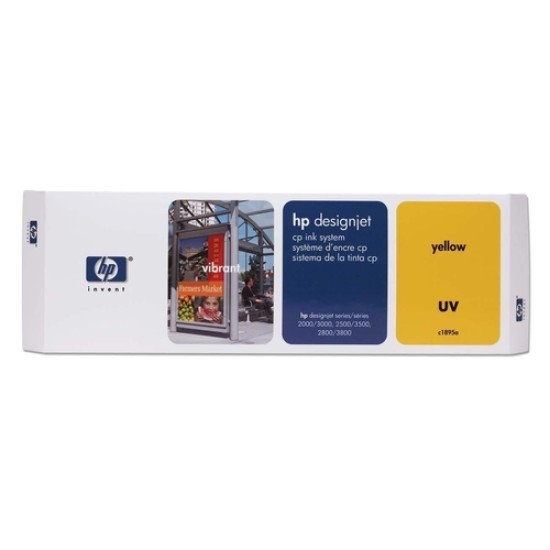 HP C1895A Sarı Orjinal Kartuş - DesignJet 2000 / 2500 HP C1895A Sarı Orjinal Kartuş - DesignJet 2000 / 2500