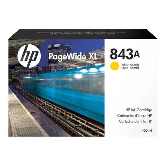 HP C1Q60A 843A Sarı Orjinal Kartuş - Pagewide XL4100 T17304 HP C1Q60A 843A Sarı Orjinal Kartuş - Pagewide XL4100 T17304