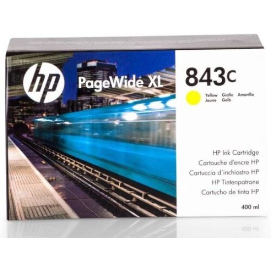 HP C1Q68A 843C Sarı Orjinal Kartuş - PageWide XL4000 T10955 HP C1Q68A 843C Sarı Orjinal Kartuş - PageWide XL4000 T10955