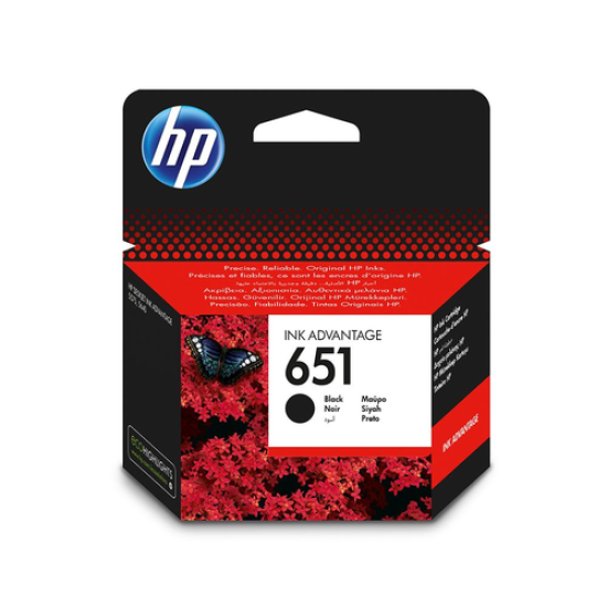 HP C2P10A 651 Siyah Orjinal Kartuş - DeskJet 5645 T2530 HP C2P10A 651 Siyah Orjinal Kartuş - DeskJet 5645 T2530