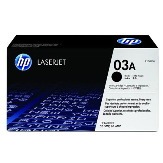 HP C3903A 03A Siyah Orjinal Toner T7947 HP C3903A 03A Siyah Orjinal Toner T7947