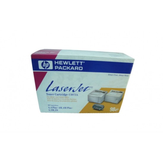 HP C3973A 98E Siyah Orjinal Toner - LaserJet 4m / 5m HP C3973A 98E Siyah Orjinal Toner - LaserJet 4m / 5m