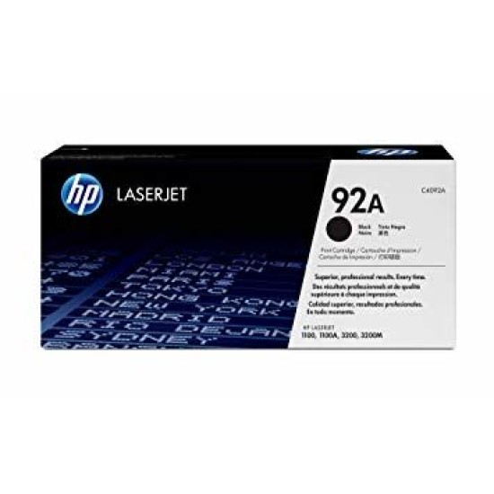 HP C4092A 92A Siyah Orjinal Toner - Laserjet 1100 T9624 HP C4092A 92A Siyah Orjinal Toner - Laserjet 1100 T9624