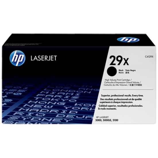 HP C4129X 29X Orjinal Toner - Laserjet 5000 T9696 HP C4129X 29X Orjinal Toner - Laserjet 5000 T9696