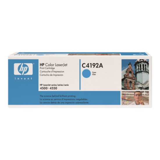 HP C4192A Mavi Orjinal Toner - LaserJet 4500 / 4550 B T8087