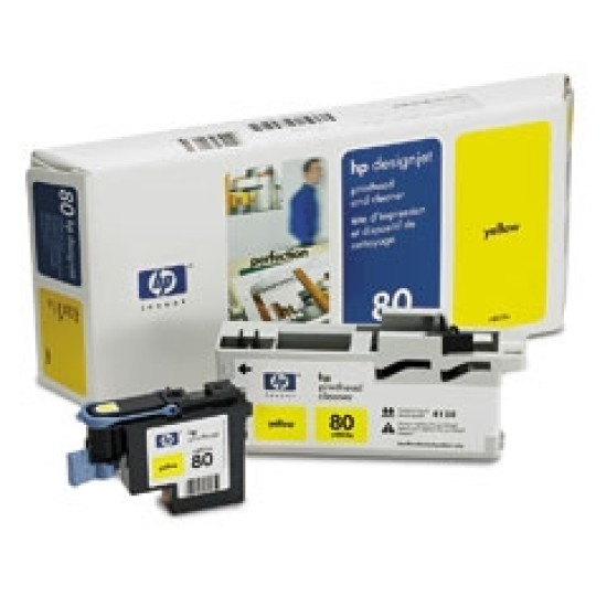 HP C4823A 80 Sarı Orjinal Kafa Kartuşu - DesignJet 1050C T1315 HP C4823A 80 Sarı Orjinal Kafa Kartuşu - DesignJet 1050C T1315