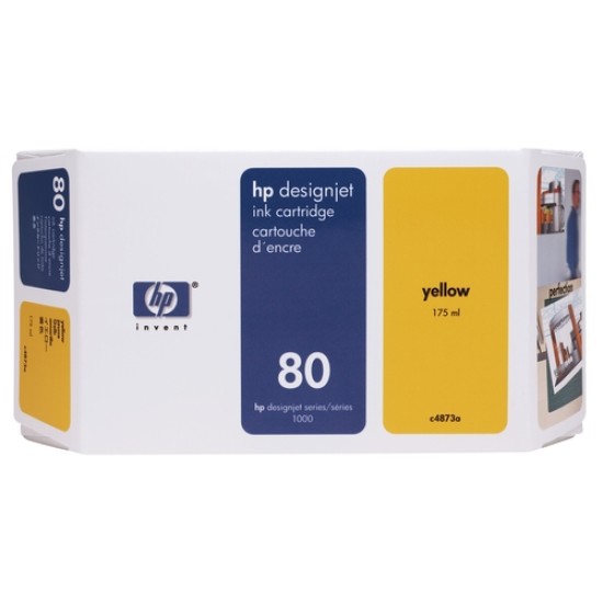 HP C4873A 80 Sarı Orjinal Plotter Kartuş - DesignJet 1050 T1303 HP C4873A 80 Sarı Orjinal Plotter Kartuş - DesignJet 1050 T1303