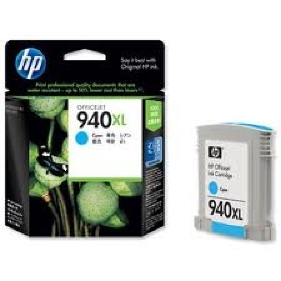 HP C4907A 940XL Mavi Orjinal Kartuş - Pro 8000 / 8500 T2254 HP C4907A 940XL Mavi Orjinal Kartuş - Pro 8000 / 8500 T2254