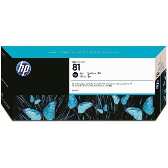 HP C4930A 81 Siyah Orjinal Kartuş - DesignJet 5000 / 5500 T1283 HP C4930A 81 Siyah Orjinal Kartuş - DesignJet 5000 / 5500 T1283