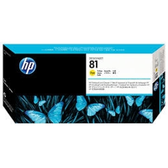 HP C4953A 81 Sarı Orjinal Baskı Kafası - DesignJet 5000 / 5500 T1375 HP C4953A 81 Sarı Orjinal Baskı Kafası - DesignJet 5000 / 5500 T1375