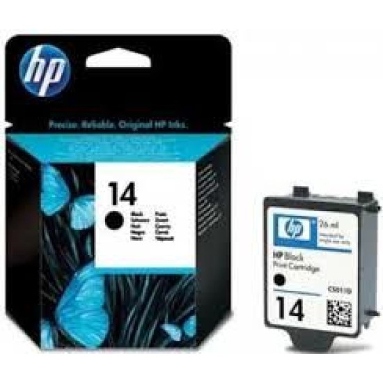 HP C5011D 14 Siyah Orjinal Kartuş T2116 HP C5011D 14 Siyah Orjinal Kartuş T2116