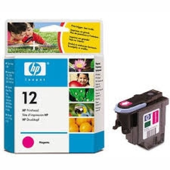 HP C5025A 12 Kırmızı Orjinal Kafa Kartuşu T1963 HP C5025A 12 Kırmızı Orjinal Kafa Kartuşu T1963