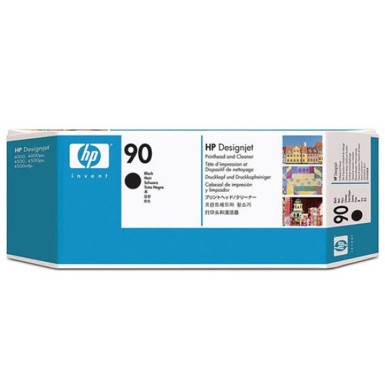 HP C5054A 90 Siyah Kafa Kartuş + Temizleyici - DesignJet 4000 T1300 HP C5054A 90 Siyah Kafa Kartuş + Temizleyici - DesignJet 4000 T1300