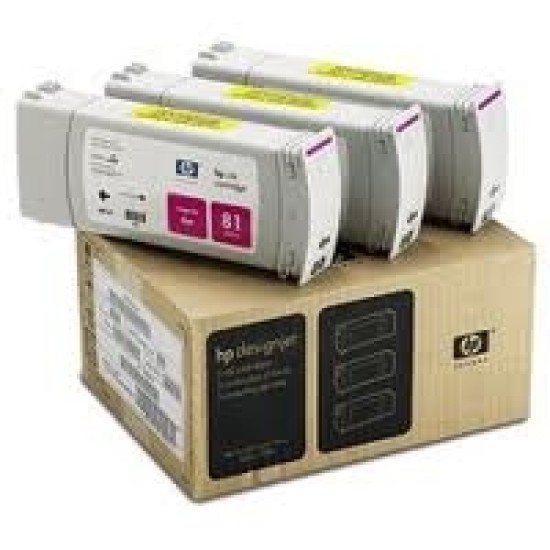 HP C5068A 81 3lü Kırmızı Plotter Kartuş - DesignJet 5000 / 5500 T1340 HP C5068A 81 3lü Kırmızı Plotter Kartuş - DesignJet 5000 / 5500 T1340