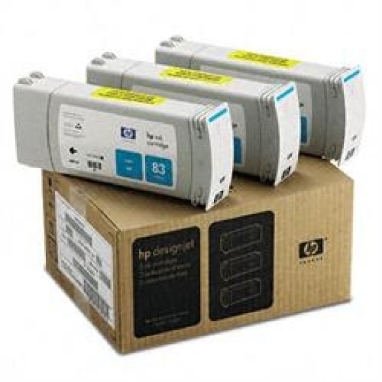 HP C5073A 83 3lü Paket Mavi Orjinal Kartuş - Designjet 5000 T1268 HP C5073A 83 3lü Paket Mavi Orjinal Kartuş - Designjet 5000 T1268