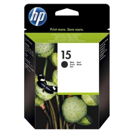HP C6615D 15 Siyah Orjinal Kartuş T2867 HP C6615D 15 Siyah Orjinal Kartuş T2867
