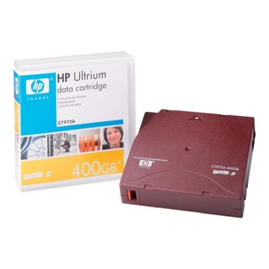HP C7972A LTO-2 Ultrium 2 Data Kartuş 200Gb/400Gb, 609m, 12.65mm T1708 HP C7972A LTO-2 Ultrium 2 Data Kartuş 200Gb/400Gb, 609m, 12.65mm T1708