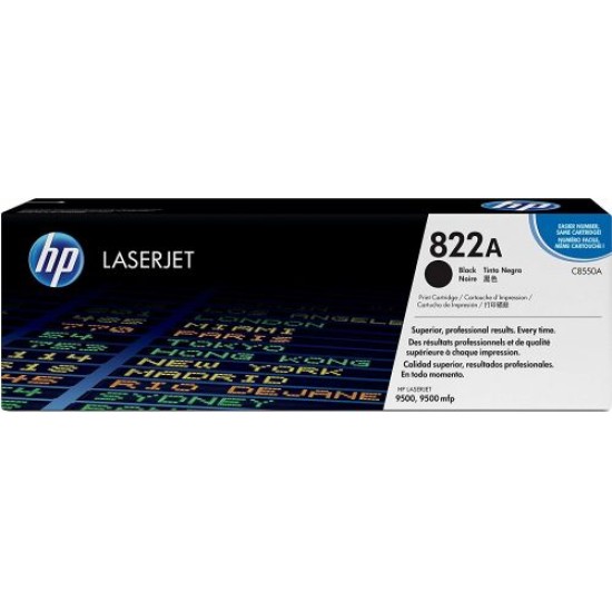 HP C8550A 822A Siyah Orjinal Toner - Laserjet 9500 T8553 HP C8550A 822A Siyah Orjinal Toner - Laserjet 9500 T8553