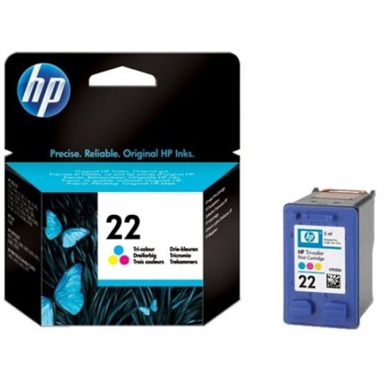 HP C9352A 22 Renkli Orjinal Kartuş T2845 HP C9352A 22 Renkli Orjinal Kartuş T2845