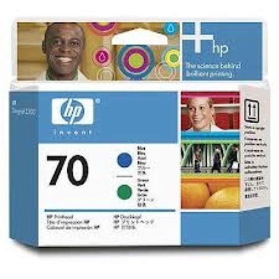 HP C9408A 70 Mavi + Yeşil Orjinal Kafa Kartuşu - Designjet Z2100 T1361 HP C9408A 70 Mavi + Yeşil Orjinal Kafa Kartuşu - Designjet Z2100 T1361