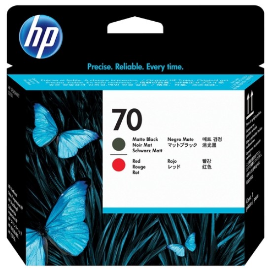 HP C9409A 70 Mat Siyah + Kırmızı Orjinal Kafa Kartuşu - Designjet Z2100 T1360 HP C9409A 70 Mat Siyah + Kırmızı Orjinal Kafa Kartuşu - Designjet Z2100 T1360