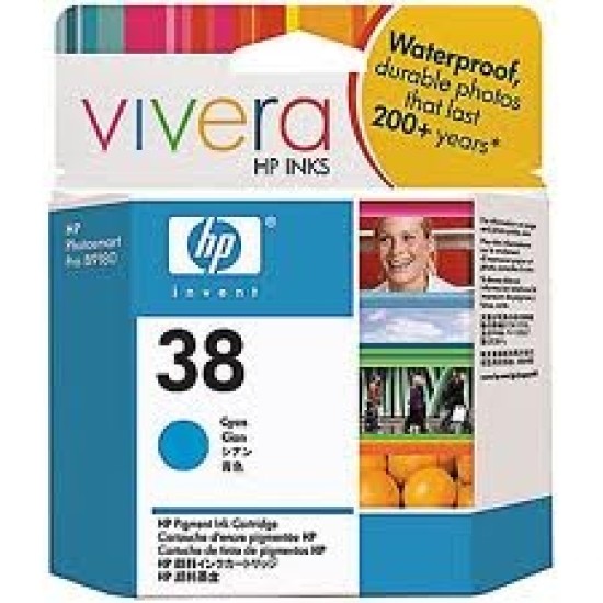HP C9415A 38 Mavi Orjinal Kartuş - B9180 T2661 HP C9415A 38 Mavi Orjinal Kartuş - B9180 T2661