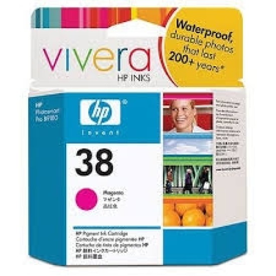HP C9416A 38 Kırmızı Orjinal Kartuş - B9180 T2828 HP C9416A 38 Kırmızı Orjinal Kartuş - B9180 T2828