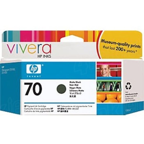 HP C9448A 70 Mat Siyah Orjinal Plotter Kartuş - Designjet Z2100 T1358